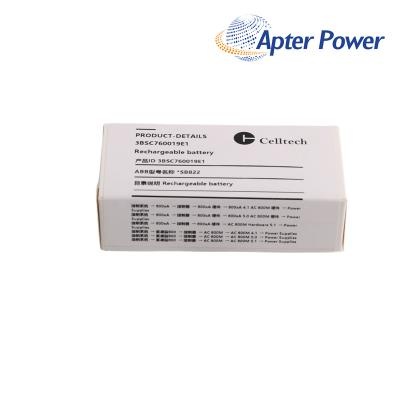 ABB 3BSC760019E1 Rechargeable Battery