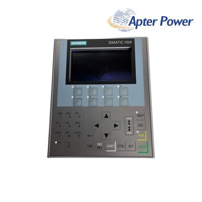 Siemens 6AV2124-1DC01-0AX0 Display Operation