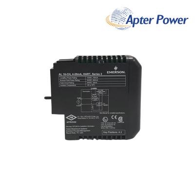 EMERSON KJ3223X1-BA1 12P2871X032 Deltav Analog Input Module 16 CH