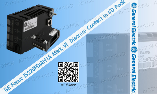 Boost Efficiency with GE Fanuc IS220PDIAH1A Mark VI I/O 