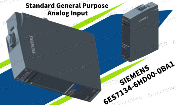 SIEMENS 6ES7134-6HD00-0BA1 Standard Universal Analog Input Module: A High-Efficiency Choice for Industrial Data Acquisition
