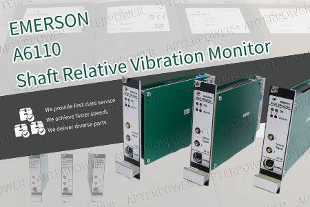 EMERSON A6110 Shaft Relative Vibration Monitor